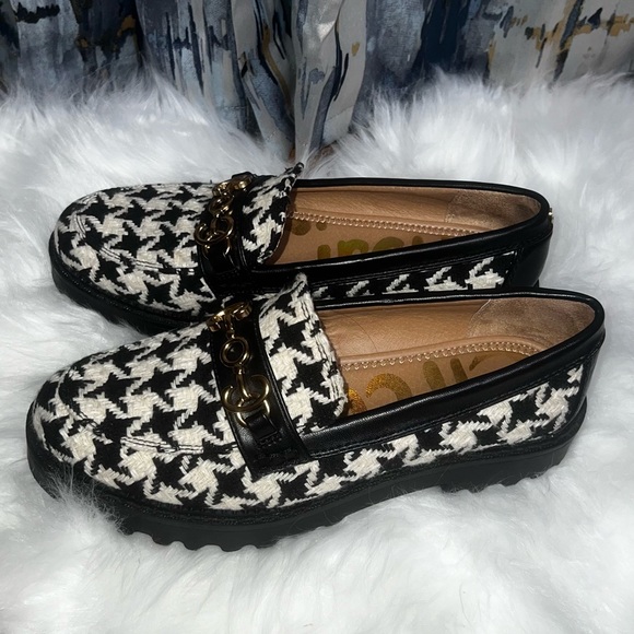 Sam Edelman Houndstooth Loafers - Picture 5 of 8